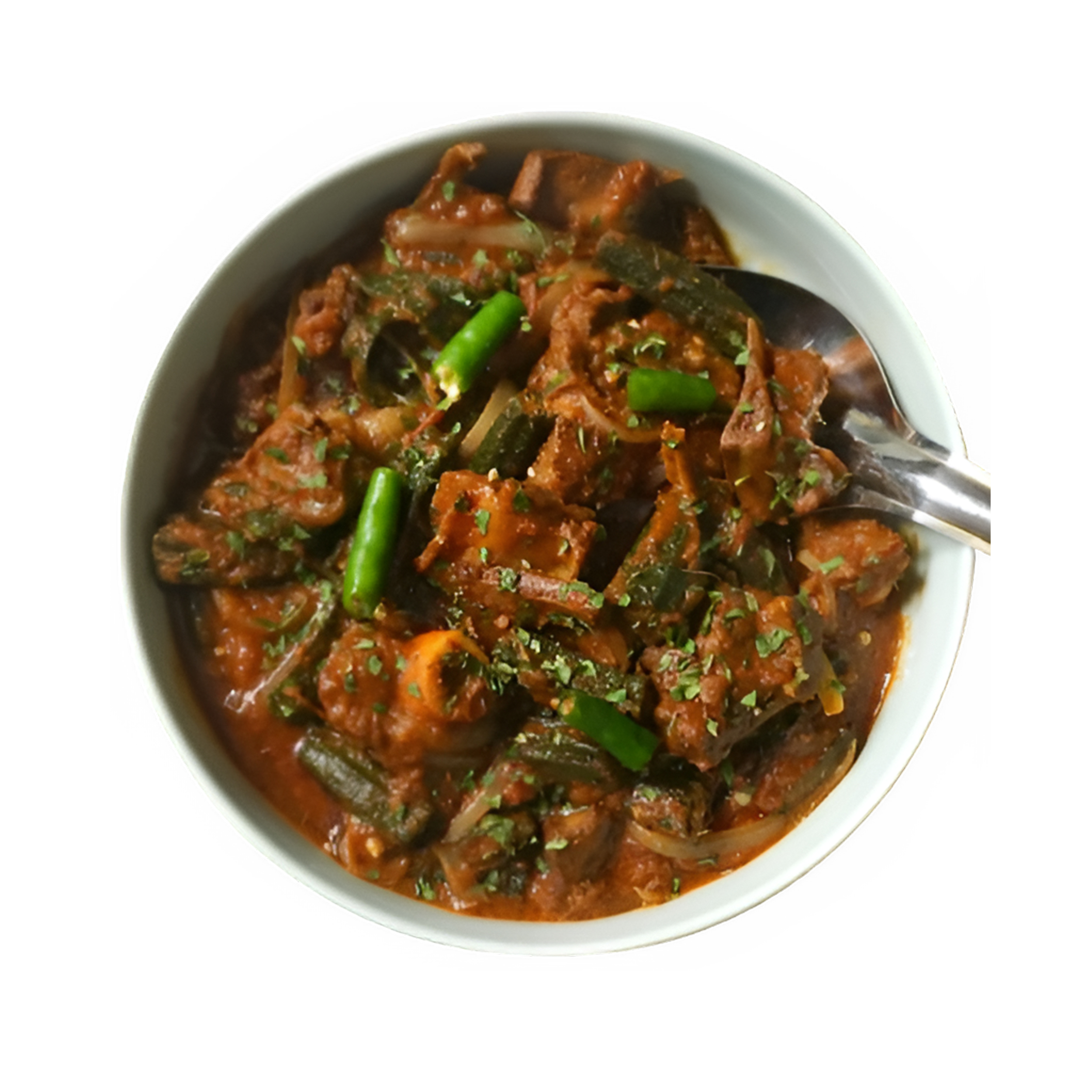 Mutton-Bhindi
